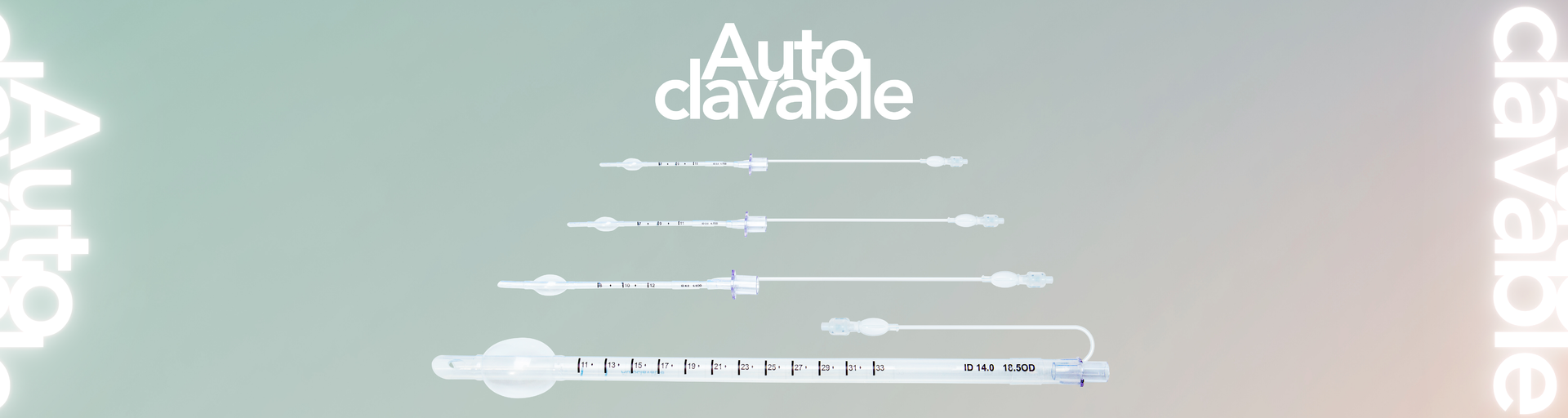 Autoclavable silicone endotracheal tubes