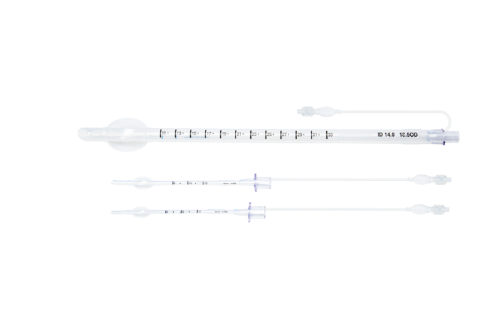 Veterinary silicone endotracheal tube